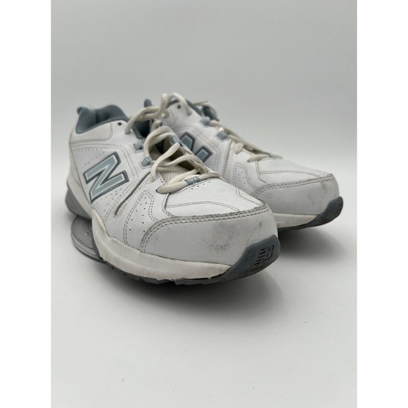 New Balance 608 Shoes Women's Sz 11 B Walking Cross-Train Sneakers Lace Up White - Picture 1 of 16